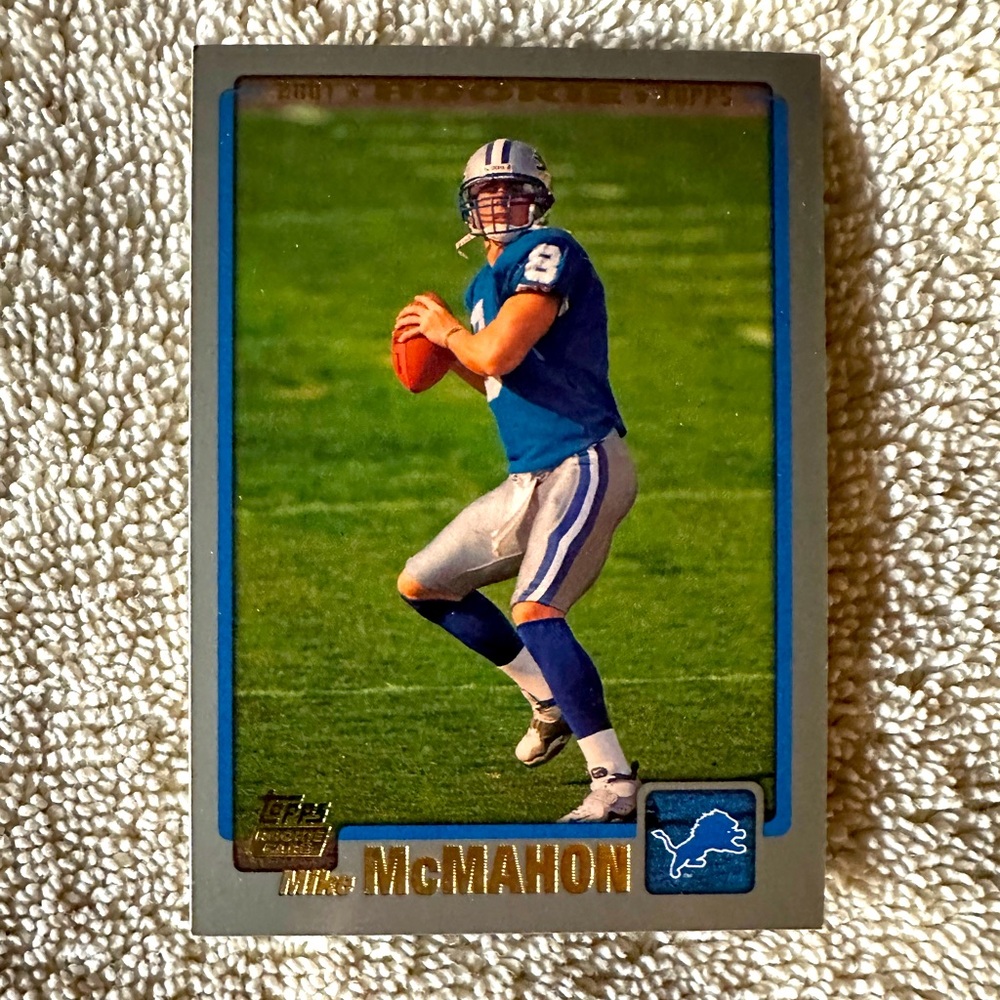 Mike McMahon 2001 Topps Rookie Trading Card